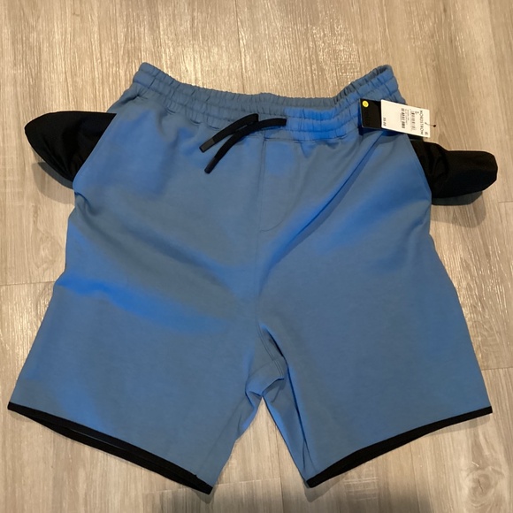 Zella Powertek 7-Inch Cotton Blend Shorts, Medium - Picture 3 of 7